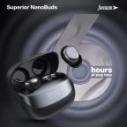 Slusalice bluetooth Superior NanoBuds crne slika 3