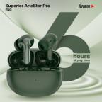 Slusalice bluetooth Superior AriaStar Pro ENC zelene slika 4