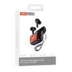 Slusalice bluetooth Moxom MX-TW67 ANC sa LED ekranom crne slika 2