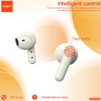 Slusalice bluetooth Moxom MX-TW62 krem slika 3