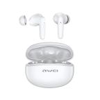 Slusalice bluetooth AWEI T90 ENC bele cena 4000 din slika