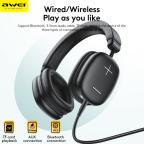 Slusalice bluetooth AWEI AT6 crne slika 2