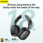 Slusalice bluetooth AWEI AT6 crne slika 4