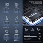 Slusalice bluetooth AWEI T1 Pro bele slika 3