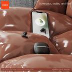 Slusalice bluetooth Moxom MX-TW77 ANC+ENC braon slika 3