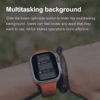 Pametni Sat Smart Watch DT8 Ultra narandzasti (silikonska narukvica) slika 5