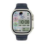 Pametni Sat Smart Watch DT8 Ultra crno-zlatni (silikonska narukvica) slika 2