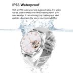Pametni Sat Smart Watch DT Diamond zlatni (roze silikonska narukvica) slika 9