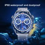 Pametni Sat Smart Watch DT Ultramate srebrni (crna silikonska i srebrna metalna narukvica) slika 5