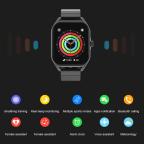Pametni Sat Smart Watch DT99 crni (silikonska narukvica) slika 5