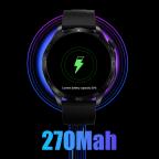 Pametni Sat Smart Watch DT5 Mate crni (silikonska narukvica) slika 4