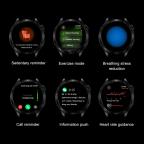 Pametni Sat Smart Watch DT5 Mate crni (silikonska narukvica) slika 2