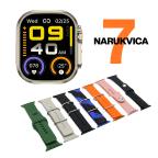Pametni Sat Smart watch KW11 ULTRA2 zlatni (7 narukvica) cena 8000 din slika
