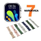 Pametni Sat Smart watch WS-X9 ULTRA srebrni (7 narukvica) cena 8000 din slika