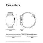 Pametni Sat Smart watch AWEI H88 crni slika 5