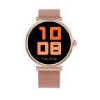 Pametni Sat Smart watch DT109 zlatni (silikonska i metalna narukvica) slika 3