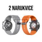 Pametni Sat Smart watch OD2 srebrni (2 silikonske narukvice) slika 2