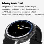 Pametni Sat Smart watch DT Watch X crni (crna silikonska i braon kozna narukvica) slika 3