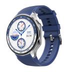 Pametni Sat Smart watch DT Watch X plavi (plava silikonska i braon kozna narukvica) slika 8