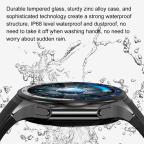 Pametni Sat Smart watch DT Watch X plavi (plava silikonska i braon kozna narukvica) slika 4