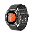Pametni Sat Smart watch W7 Watch Ultra crni (crna silikonska narukvica) cena 10000 din slika