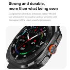 Pametni Sat Smart watch DT WATCH ULTRA crni (crna silikonska narukvica) slika 9