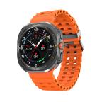 Pametni Sat Smart watch DT WATCH ULTRA crni (narandzasta silikonska narukvica) cena 10000 din slika