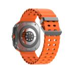 Pametni Sat Smart watch DT WATCH ULTRA crni (narandzasta silikonska narukvica) slika 3