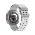 Pametni Sat Smart watch DT WATCH ULTRA srebrni (bela silikonska narukvica) slika 3