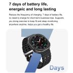 Pametni Sat Smart watch DT WATCH ULTRA srebrni (bela silikonska narukvica) slika 6