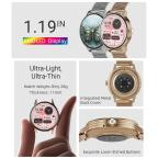 Pametni Sat Smart watch OD9 zlatni (zlatna metalna i pink silikonska narukvica) slika 6