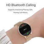 Pametni Sat Smart watch OD9 zlatni (zlatna metalna i pink silikonska narukvica) slika 4