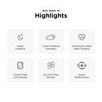 Pametni Sat Smart watch Motorola Moto Watch 70 crni slika 7
