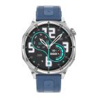 Pametni Sat Smart Watch DT5 sivi (plava silikonska i braon kozna narukvica) slika 12