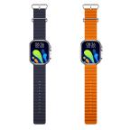 Pametni Sat Smart watch KW6 ULTRA 2 sivi (plava i narandzasta narukvica) slika 2