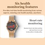 Pametni Sat Smart watch OD8 zlatni (zlatna metalna narukvica) slika 3