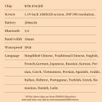 Pametni Sat Smart watch OD8 zlatni (zlatna metalna narukvica) slika 11