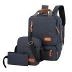 Ranac za laptop BP-07 set 3u1 (ranac i dve torbice) plavi cena 4500 din slika