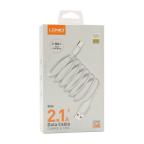 USB data kabal LDNIO LS372 Type C 2m beli slika 2