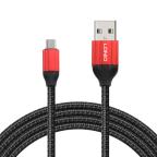 USB data kabal LDNIO LS431 microUSB 1m crno-crveni cena 1000 din slika