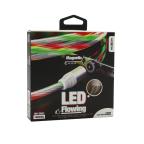 USB data kabal MOXOM Led flowing MX-CB67 micro beli slika 3