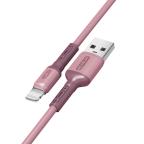 USB data kabal MOXOM MX-CB53 LIGHTNING roze cena 1000 din slika