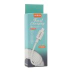 USB data kabal MOXOM MX-CB103 micro USB 1m 3A beli slika 2