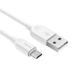 USB data kabal Superior CO-BX14 2.4A Micro USB 1m beli slika 2