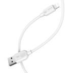 USB data kabal Comicell Superior CO-BX14 2.4A Lightning 3m beli slika 4