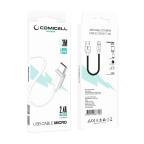 USB data kabal Comicell Superior CO-BX14 2.4A Micro USB 3m beli slika 6