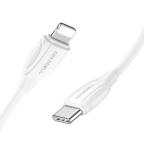 USB data kabal Superior CO-BX19 Fast 20W 3A Type C na Lightning 1m beli slika 2