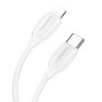 USB data kabal Superior CO-BX19 Fast 20W 3A Type C na Lightning 1m beli slika 4