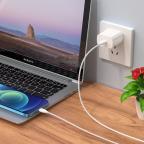 USB data kabal Comicell Superior CO-BX19 Fast 20W 3A Type C na Lightning 2m beli slika 6