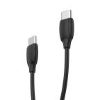 USB data kabal Comicell Superior CO-BX19 Fast 60W 3A Type C na Type C 1m crni slika 3